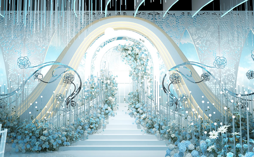 博尔塔拉釡香烙馍村水晶厅效果展示